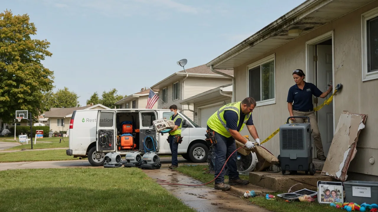 Water Damage Restoration in Mount Hope, OH near me